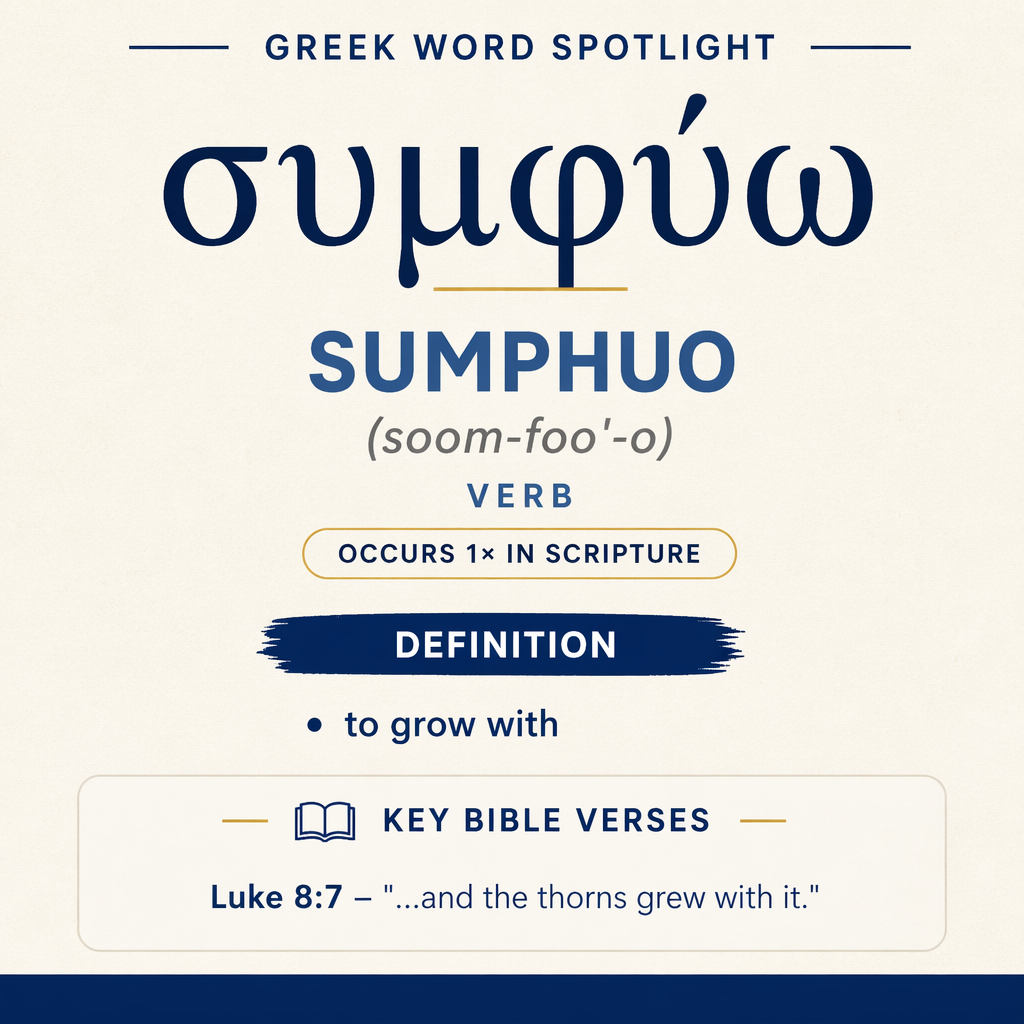 Exploring the Meaning of Sumphuo in Greek statistics