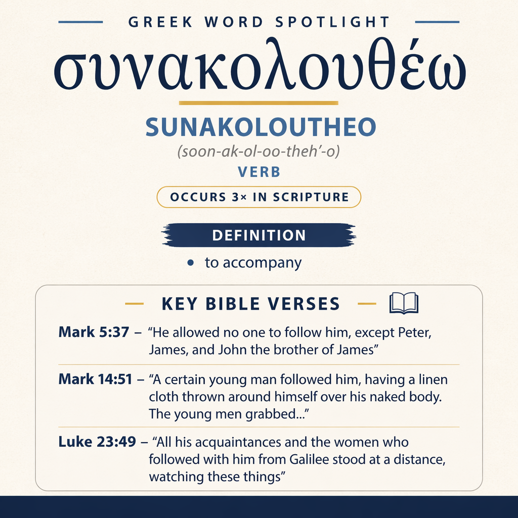 Exploring the Meaning of Sunakoloutheo in Greek statistics