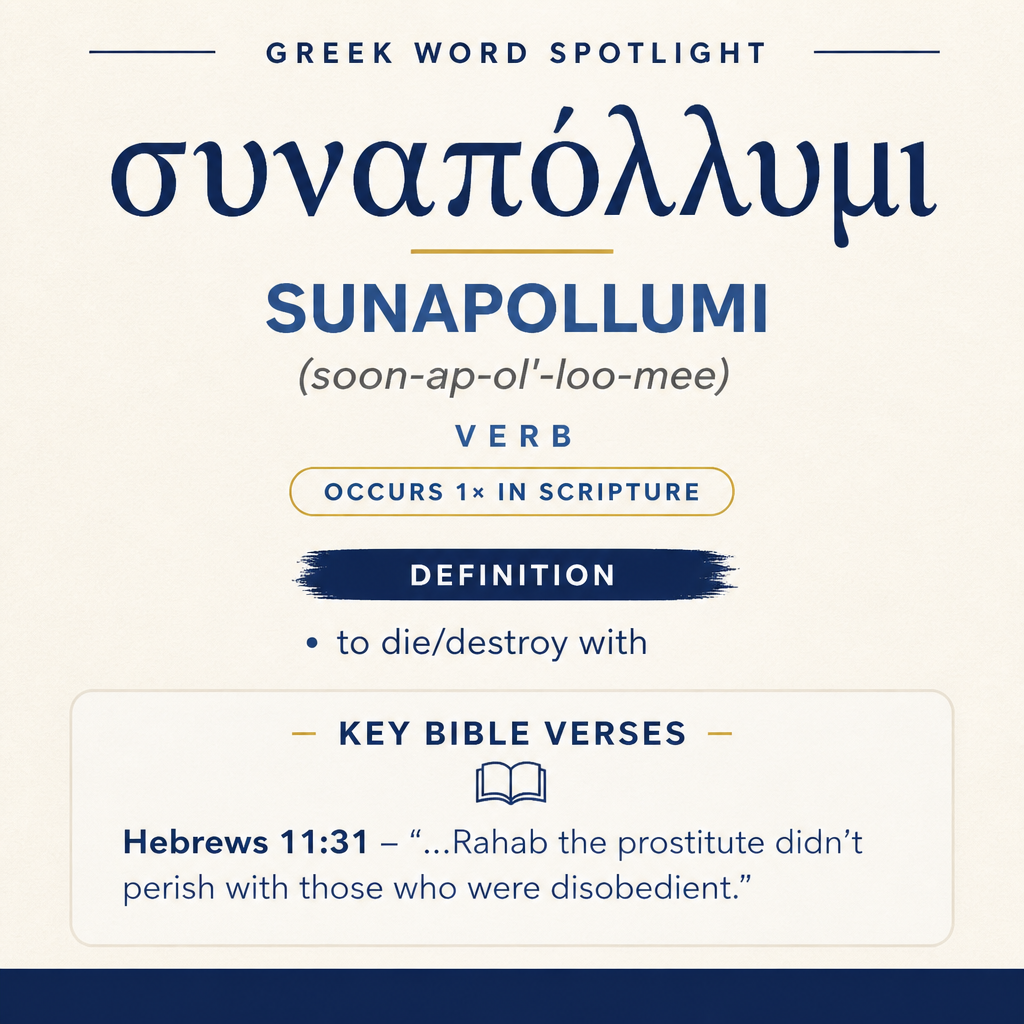 Exploring the Meaning of Sunapollumi in Greek statistics