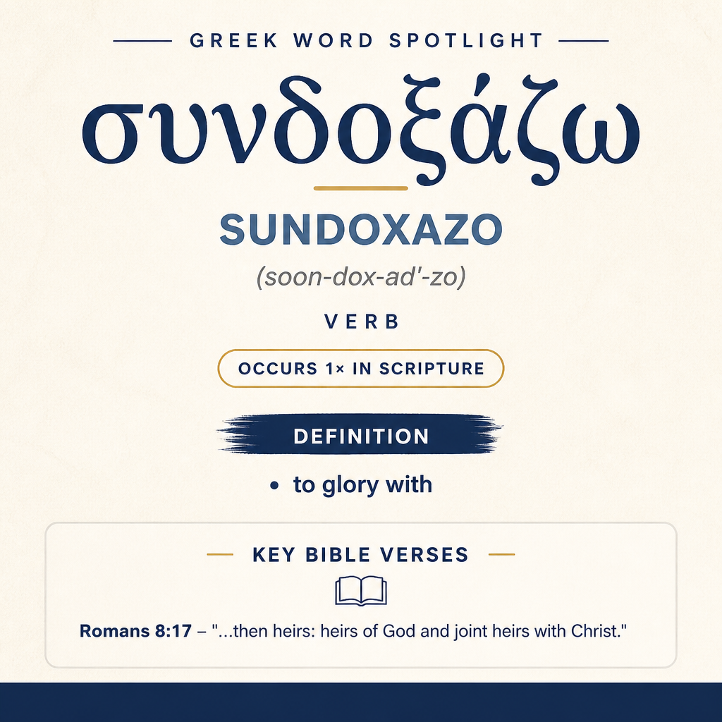 Exploring the Meaning of Sundoxazo in Greek statistics