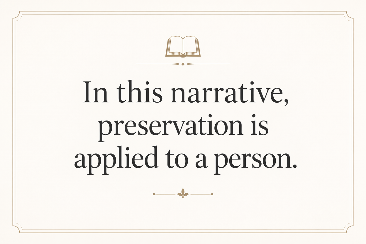 Key insight about Exploring the Meaning of Suntereo in Greek