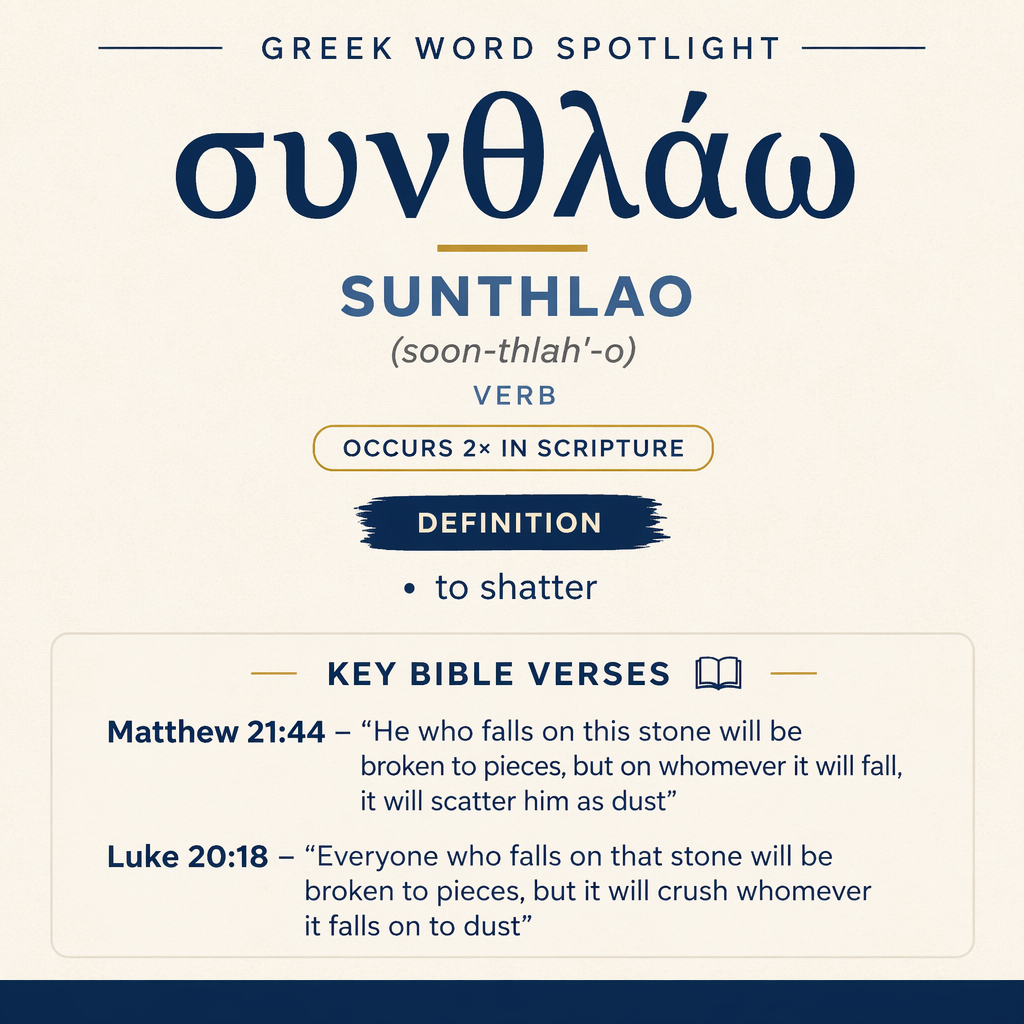Exploring the Meaning of Sunthlao in Greek statistics