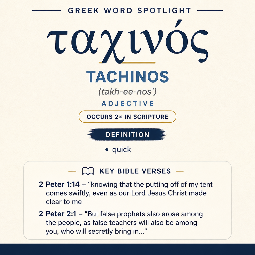 Exploring the Meaning of Tachinos in Greek statistics