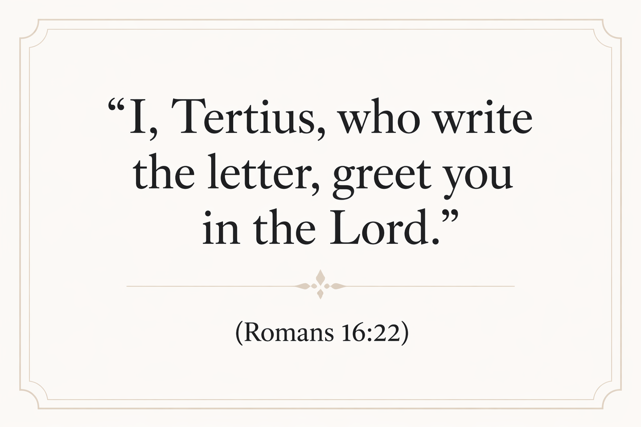 Key insight about Exploring the Meaning of Tertios in Greek