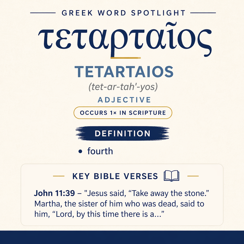 Exploring the Meaning of Tetartaios in Greek statistics