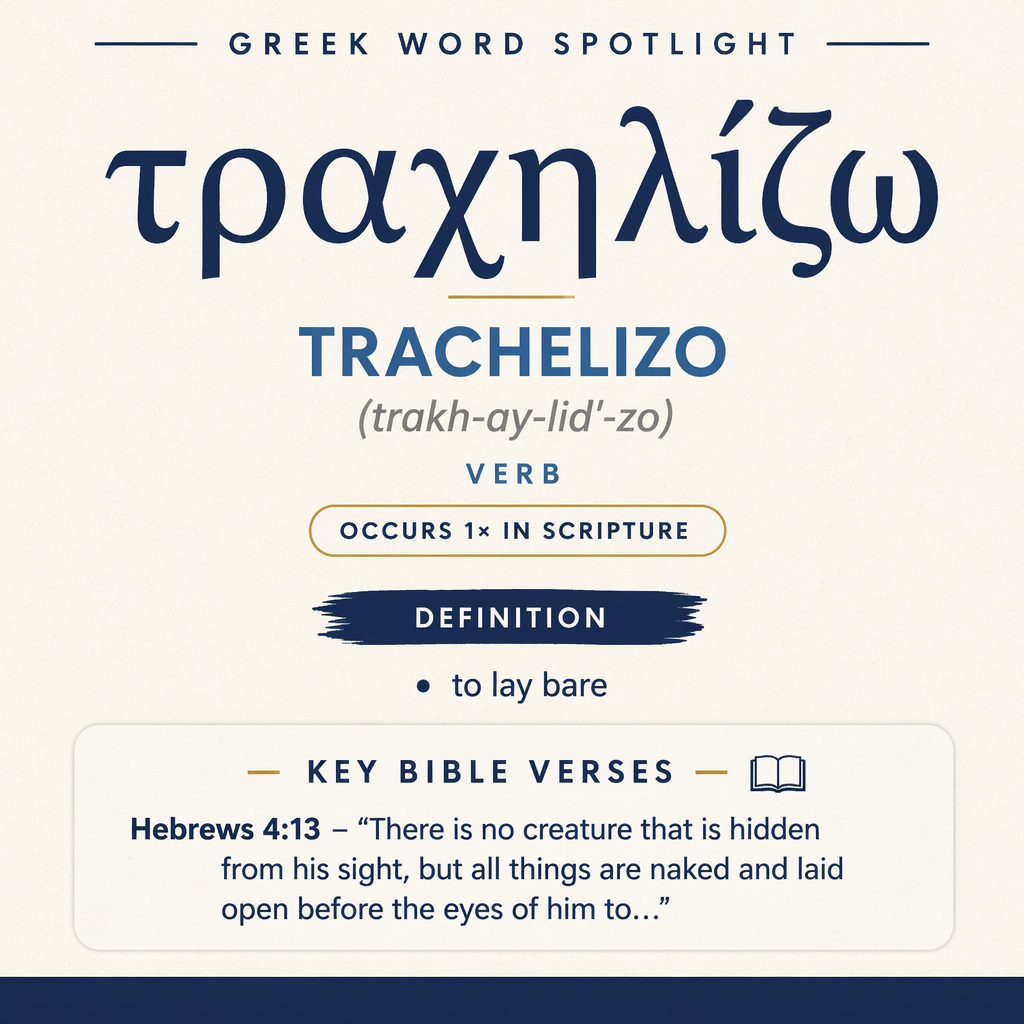 Exploring the Meaning of Trachelizo in Greek statistics