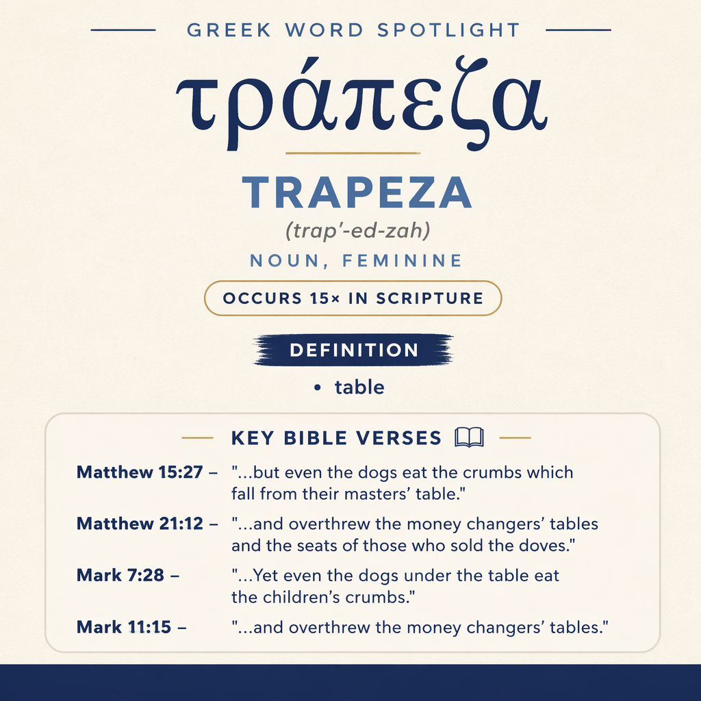 Exploring the Meaning of Trapeza in Greek statistics