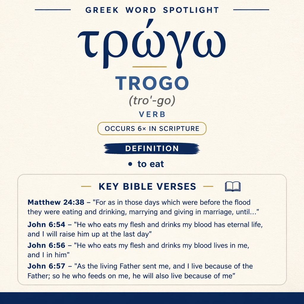 Exploring the Meaning of Trogo in Greek statistics