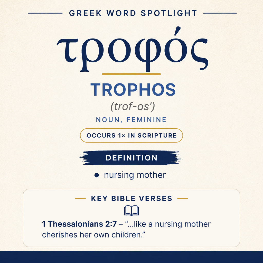 Exploring the Meaning of Trophos in Greek statistics