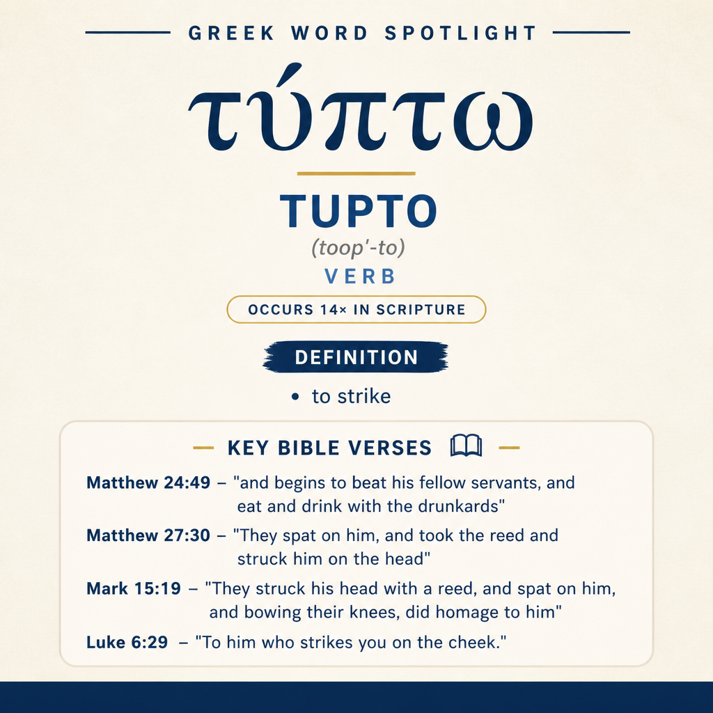 Exploring the Meaning of Tupto in Greek statistics