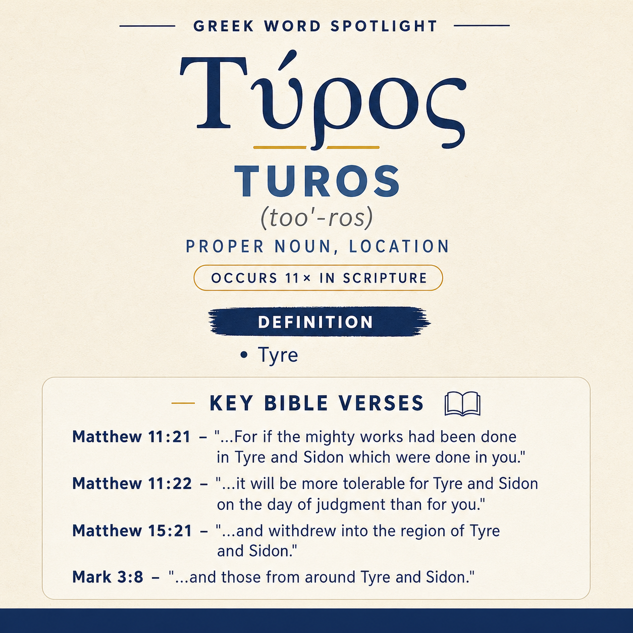 Exploring the Meaning of Turos in Greek statistics