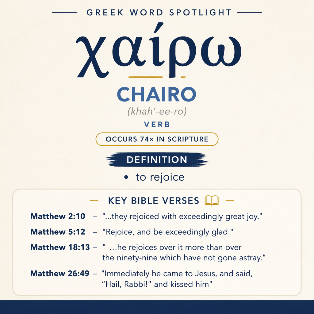 Exploring the Meaning of Chairo in Greek statistics