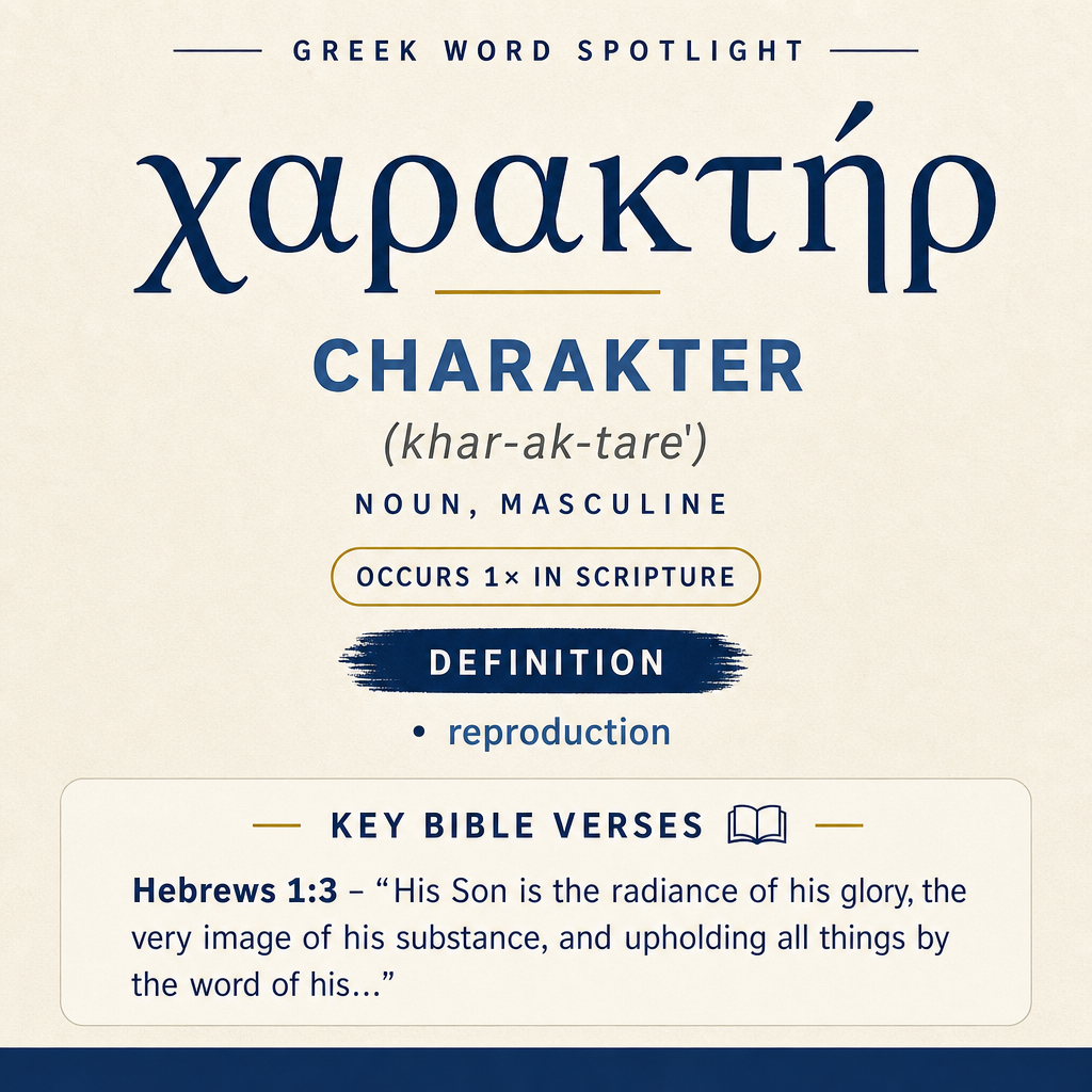 Exploring the Meaning of Charakter in Greek statistics