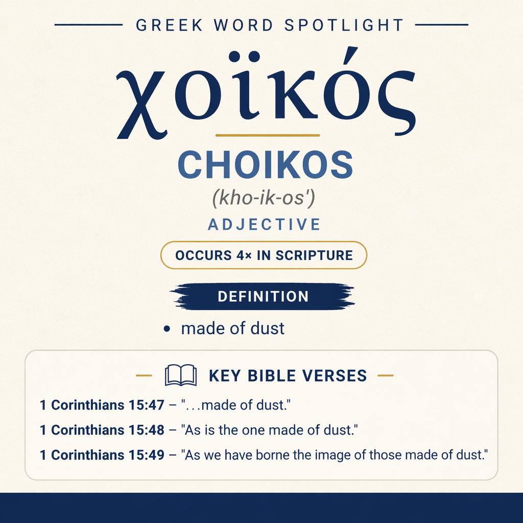 Exploring the Meaning of Choikos in Greek statistics
