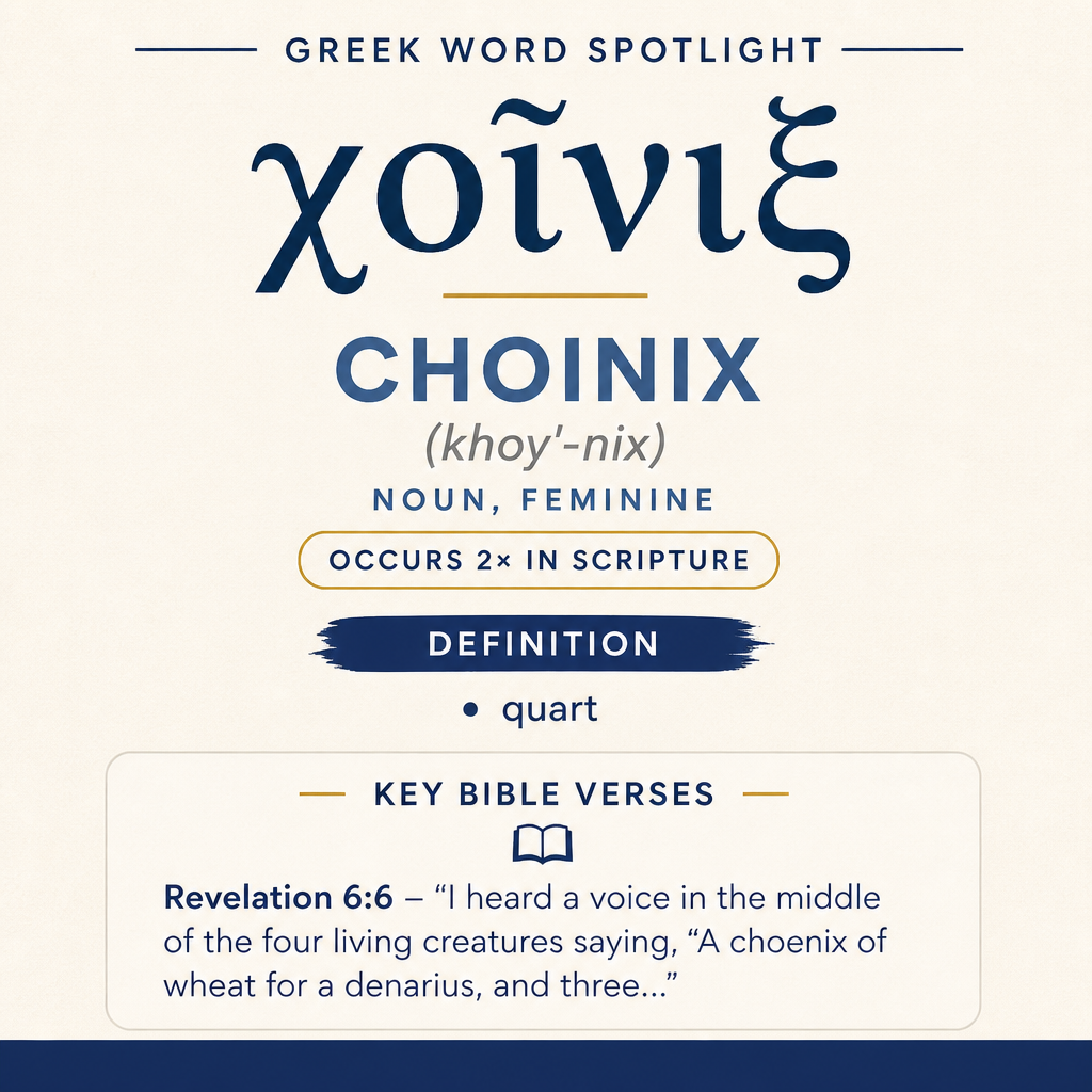 Exploring the Meaning of Choinix in Greek statistics