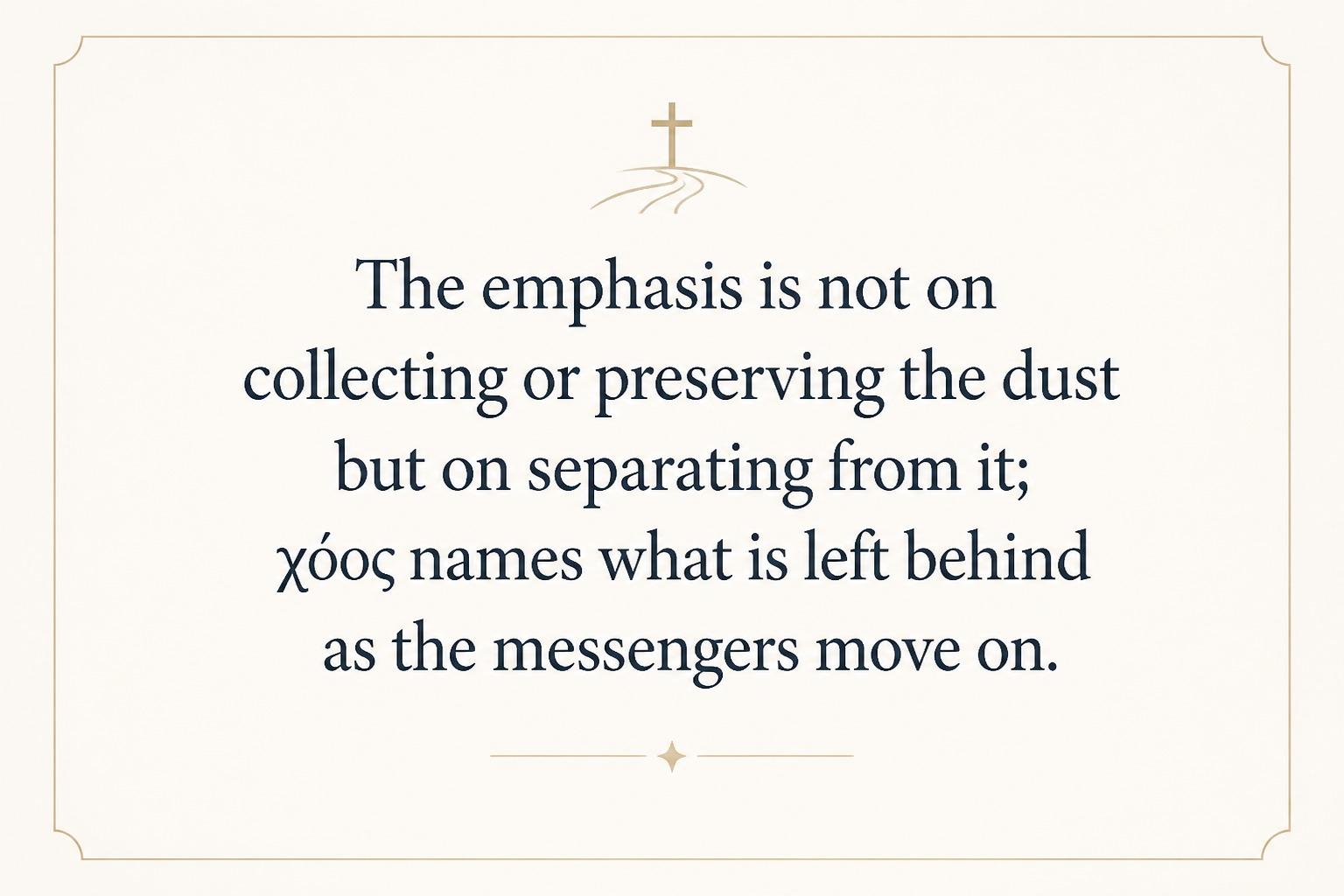 Key insight about Exploring the Meaning of Choos in Greek