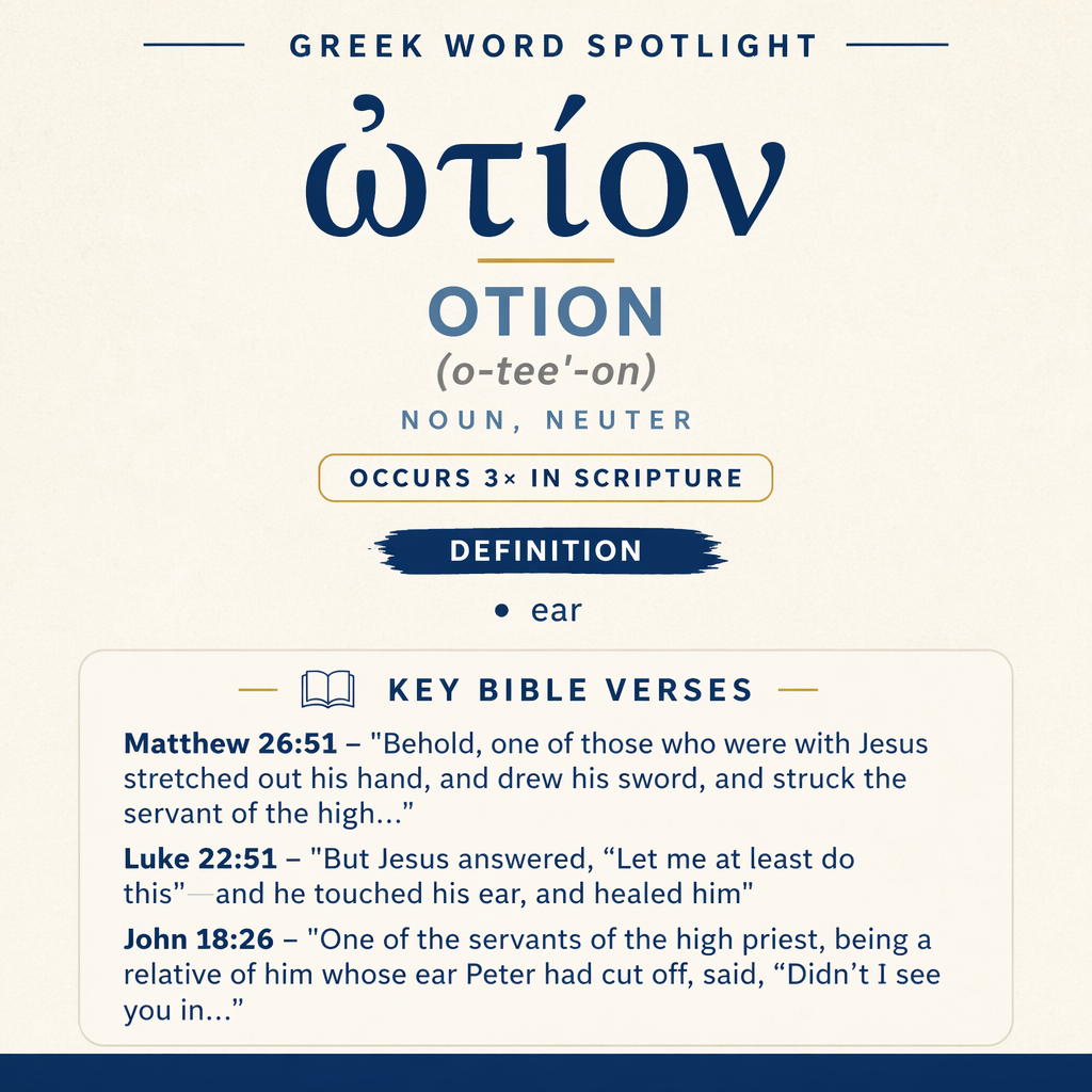 Exploring the Meaning of Otion in Greek statistics