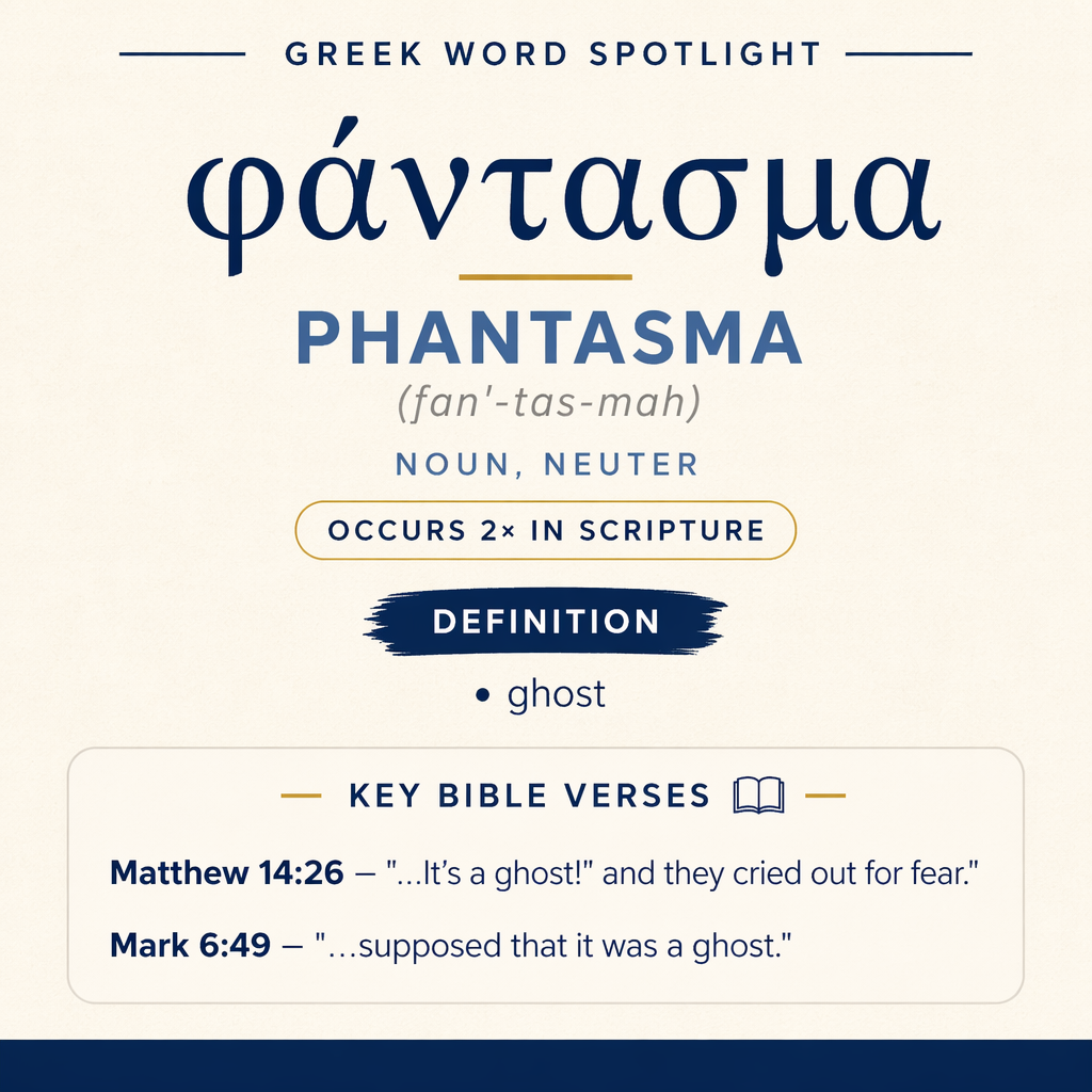 Exploring the Meaning of Phantasma in Greek statistics