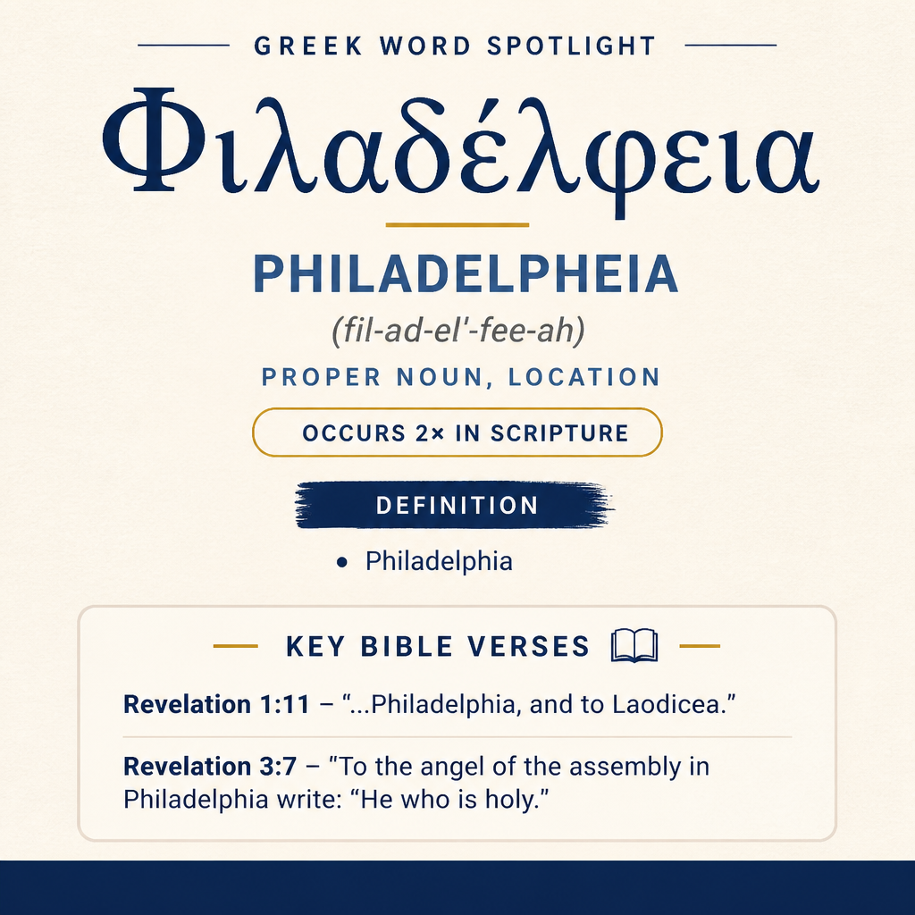 Exploring the Meaning of Philadelpheia in Greek statistics