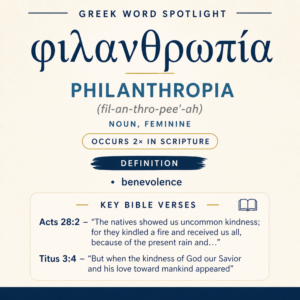 Exploring the Meaning of Philanthropia in Greek statistics