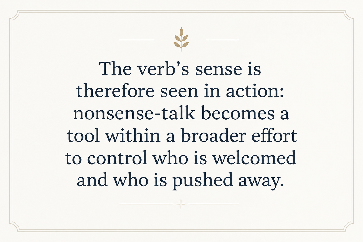 Key insight about Exploring the Meaning of Phluareo in Greek