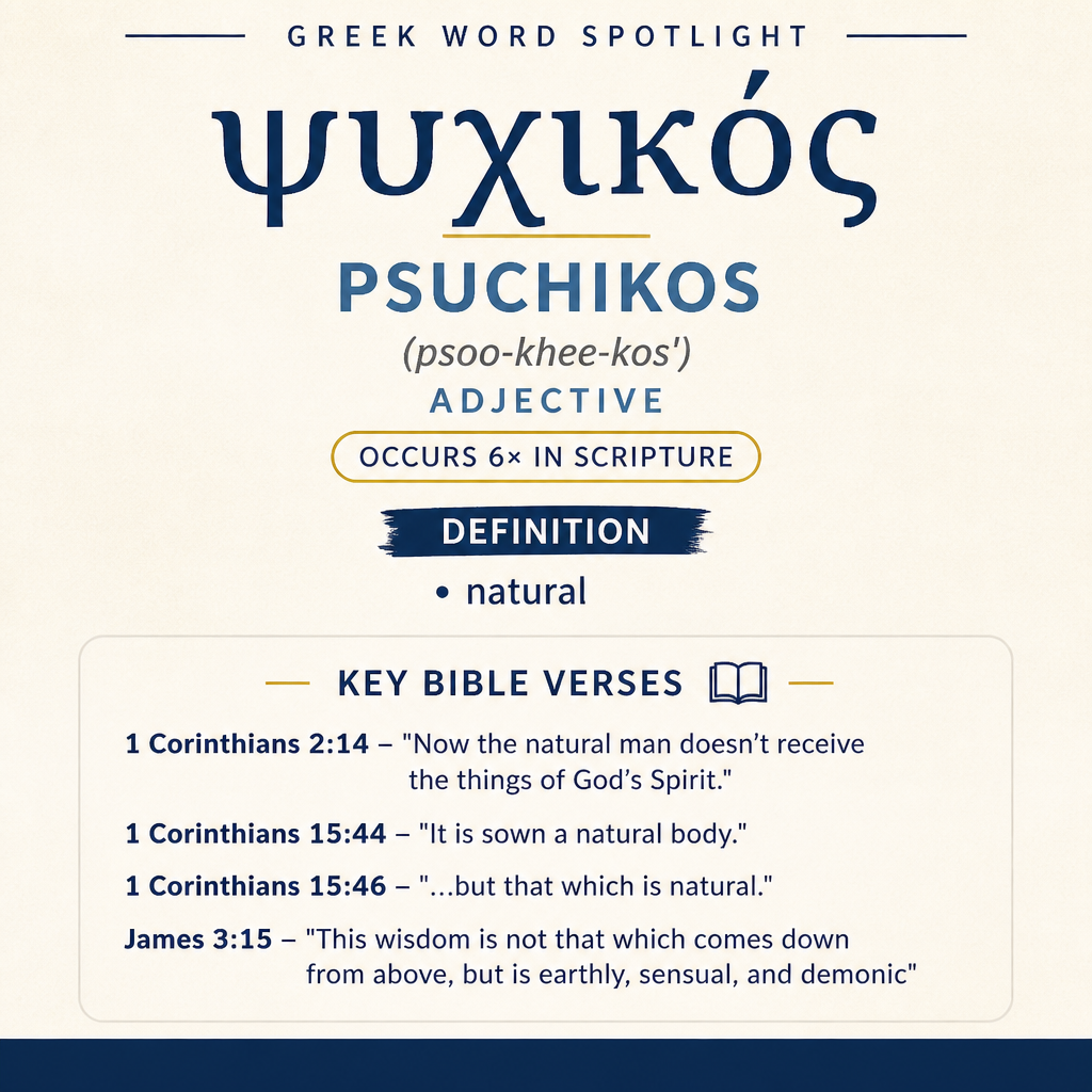 Exploring the Meaning of Psuchikos in Greek statistics