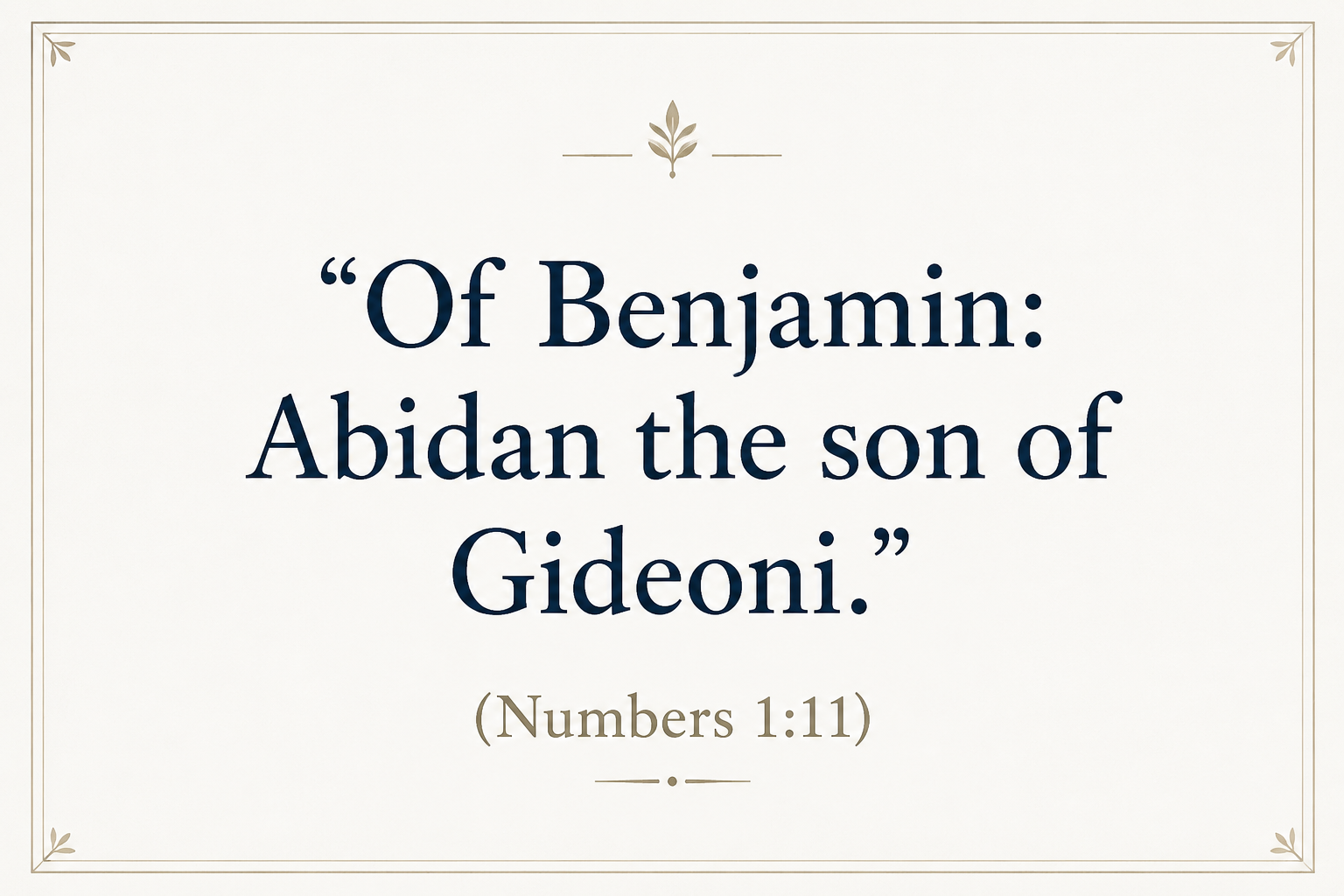 Key insight about Discovering The Meaning of 'Abiydan in Hebrew