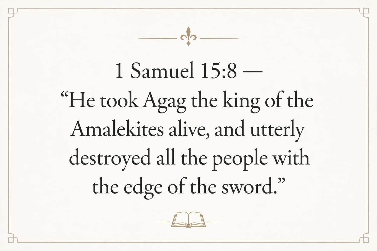 Key insight about Discovering the Meaning of Agag in Hebrew