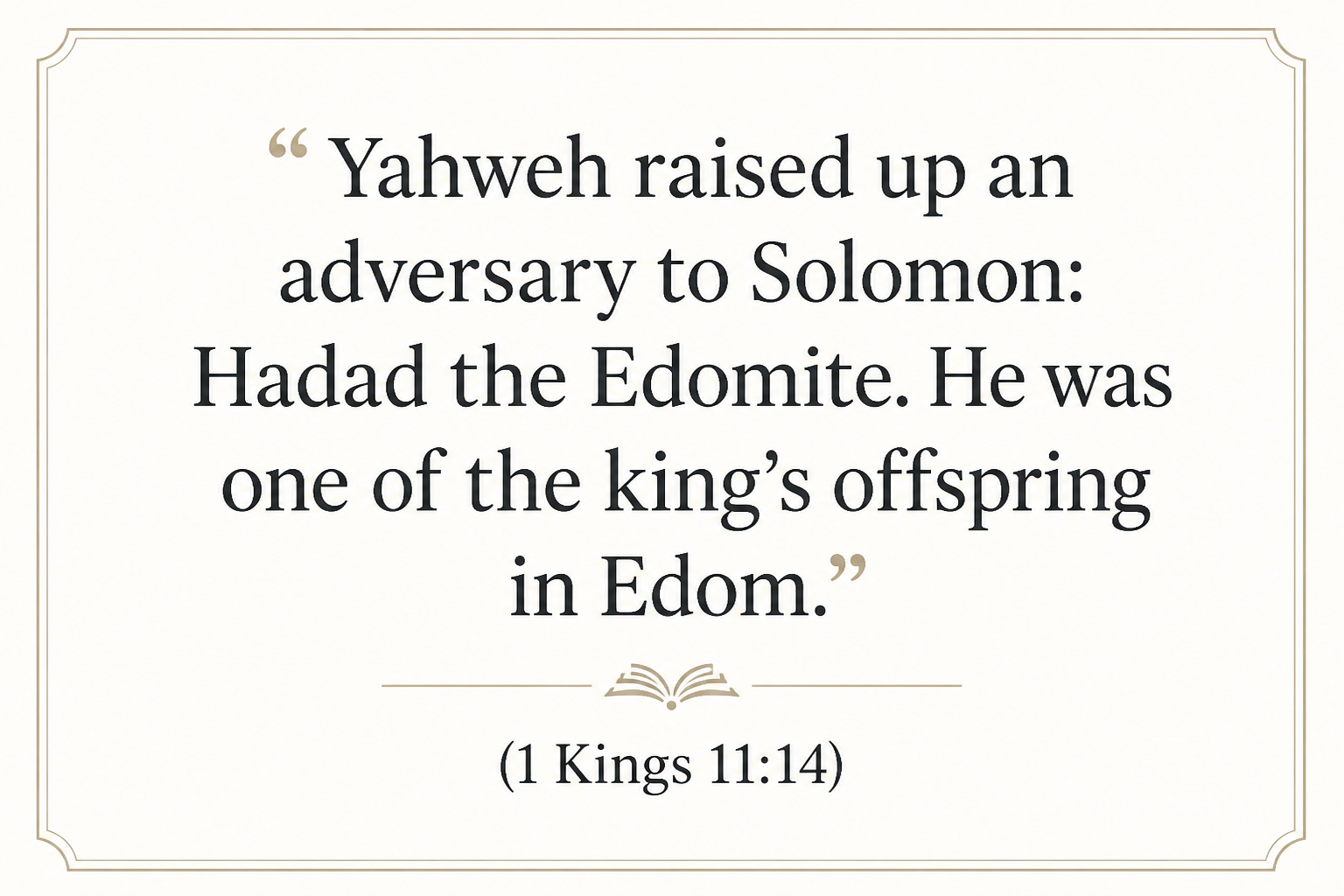 Key insight about Discovering the Meaning of 'Edomiy' in Hebrew