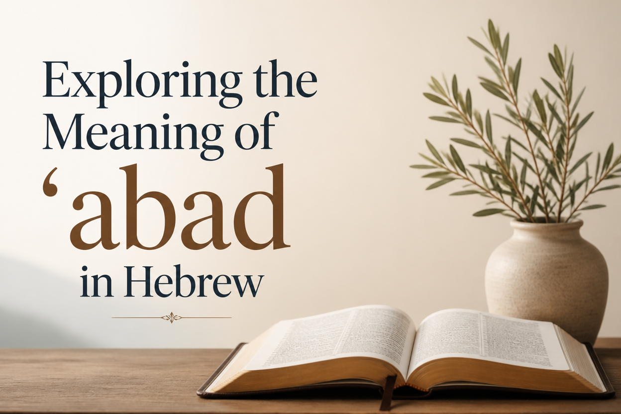 Exploring the Meaning of 'Abad in Hebrew