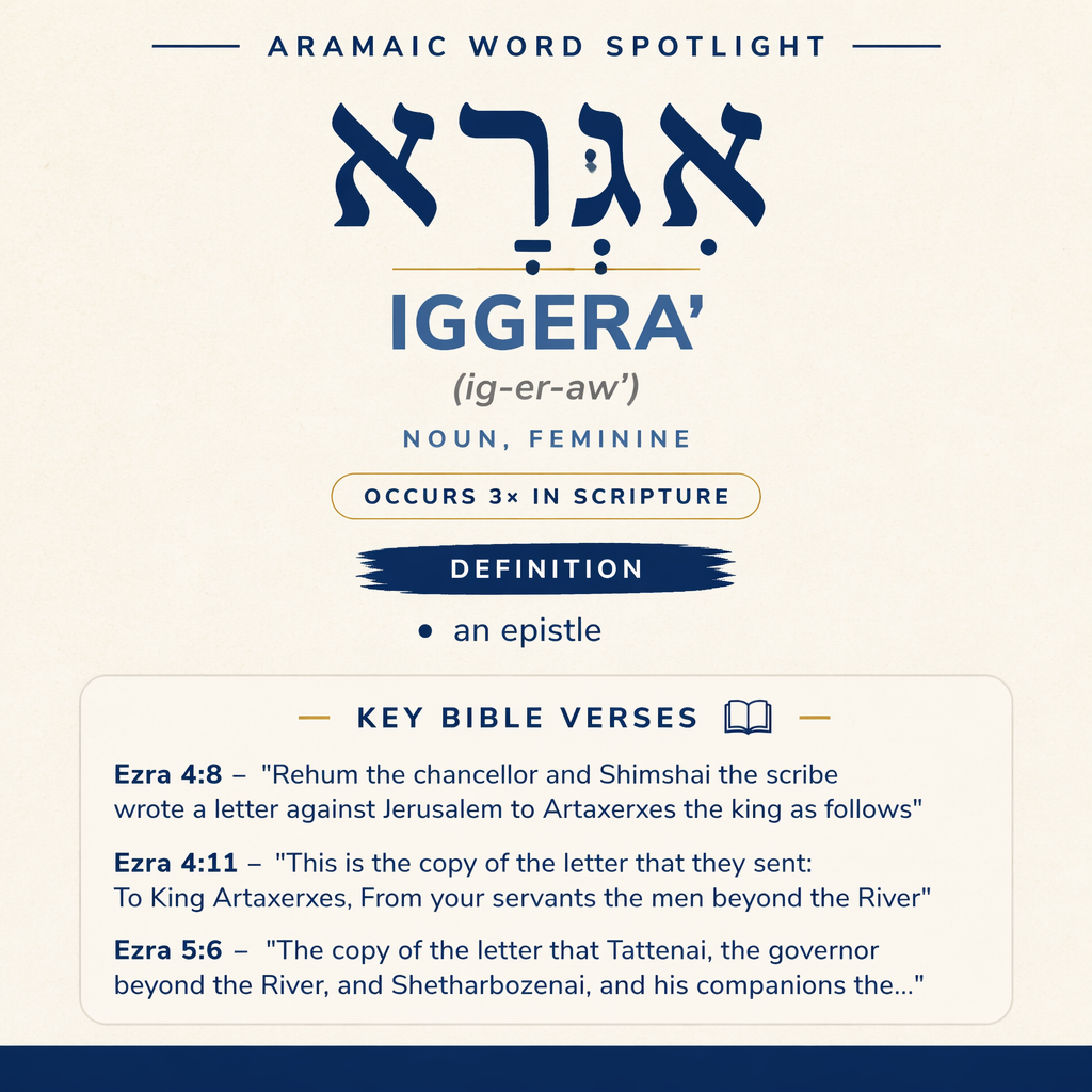 Uncovering the Meaning of 'igg@ra' in Hebrew statistics