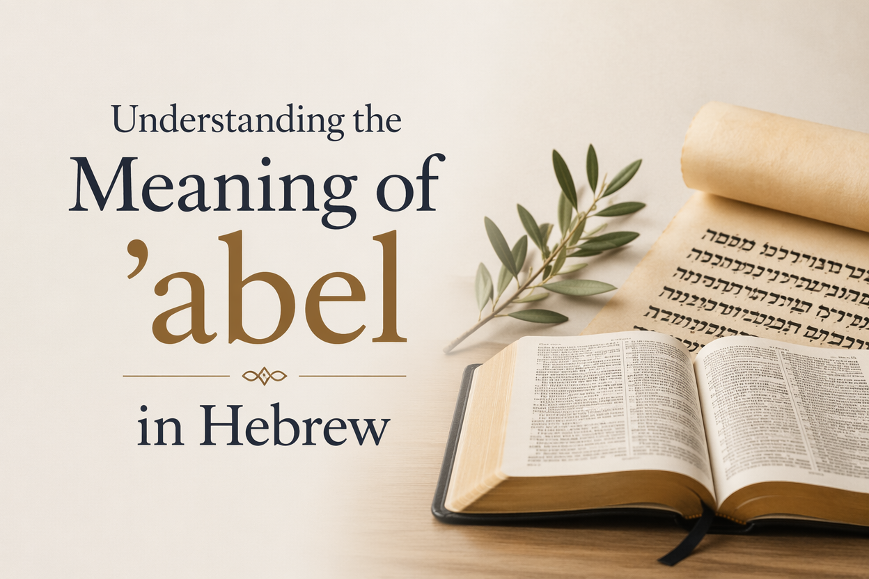 Understanding the Meaning of 'Abel in Hebrew
