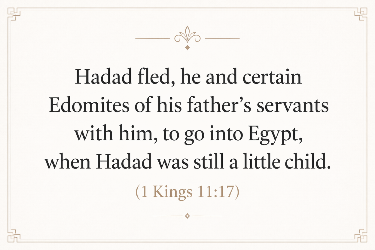 Key insight about Understanding the Meaning of 'Adad in Hebrew