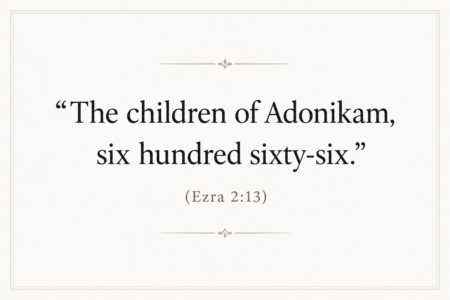 Key insight about Understanding the Meaning of 'Adoniyqam in Hebrew