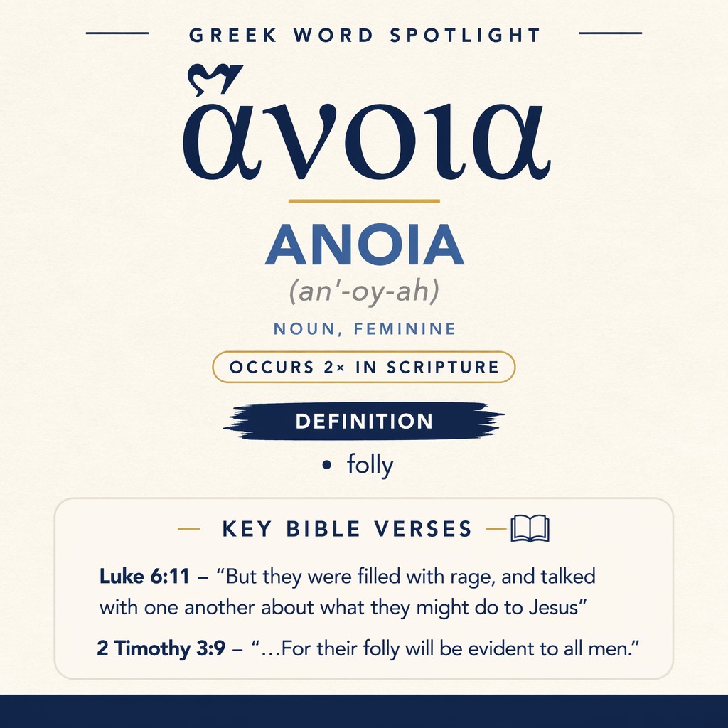 Exploring the Meaning of Anoia in Greek statistics