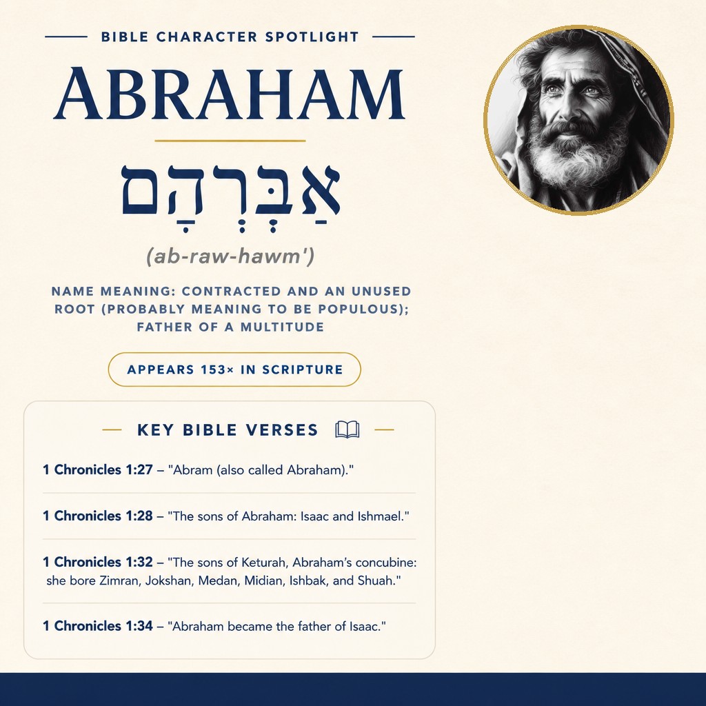 Who was Abraham in the bible? - character overview