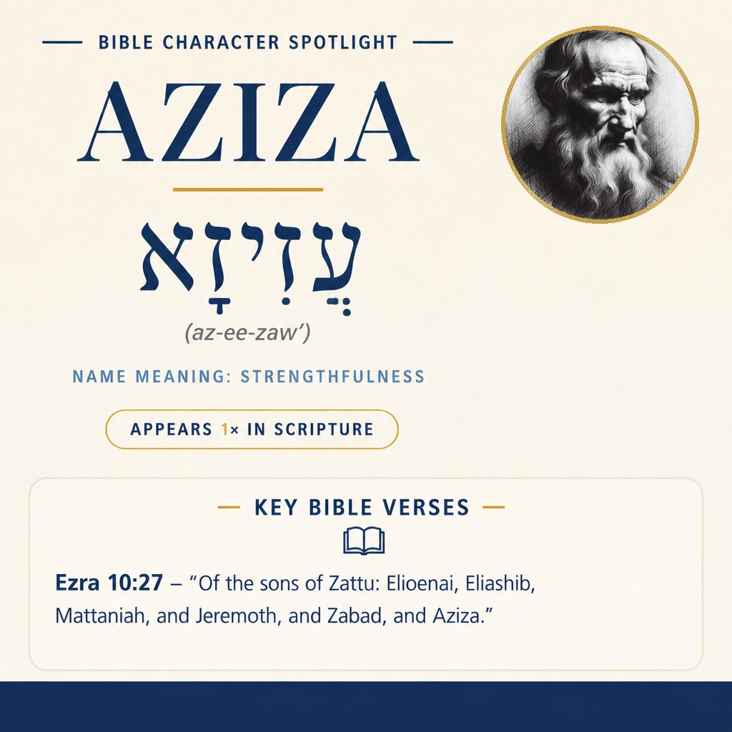 Who was Aziza in the bible? - character overview
