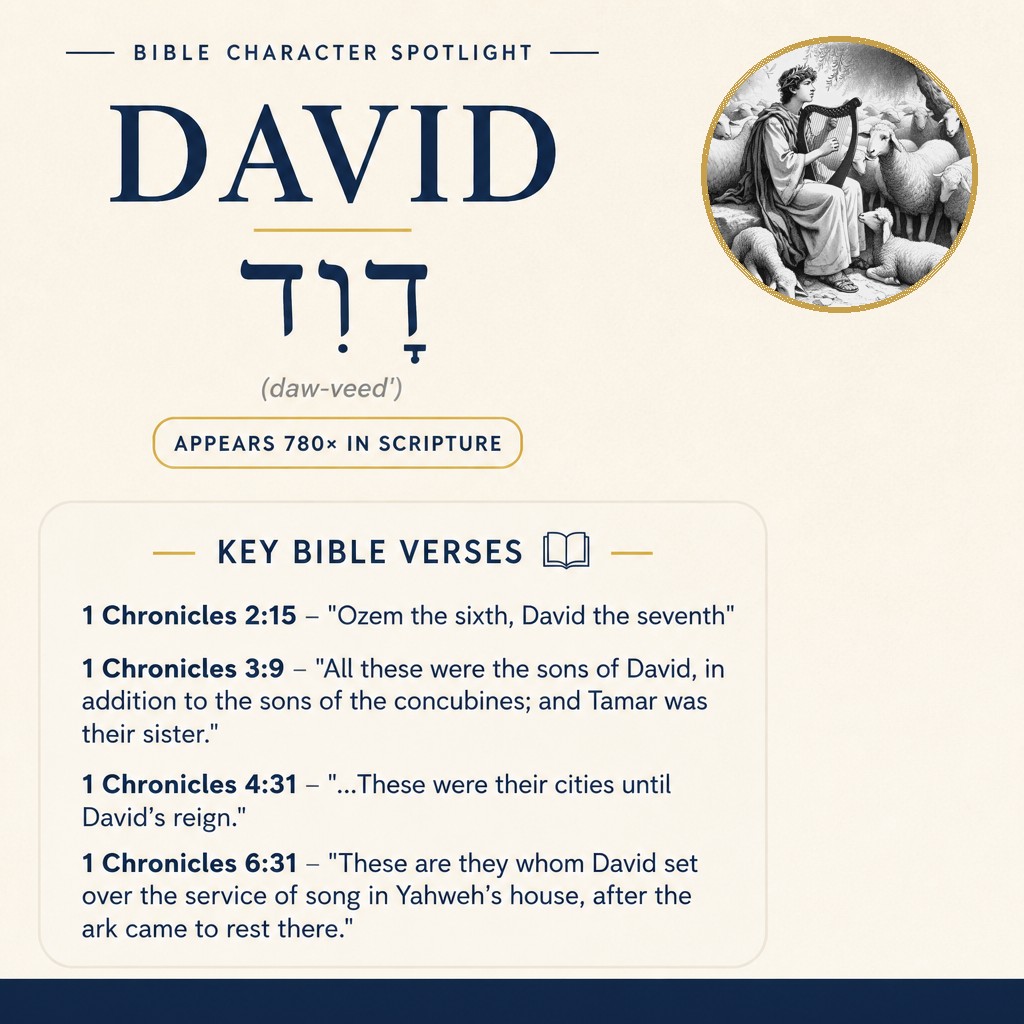 Who was David in the bible? - character overview