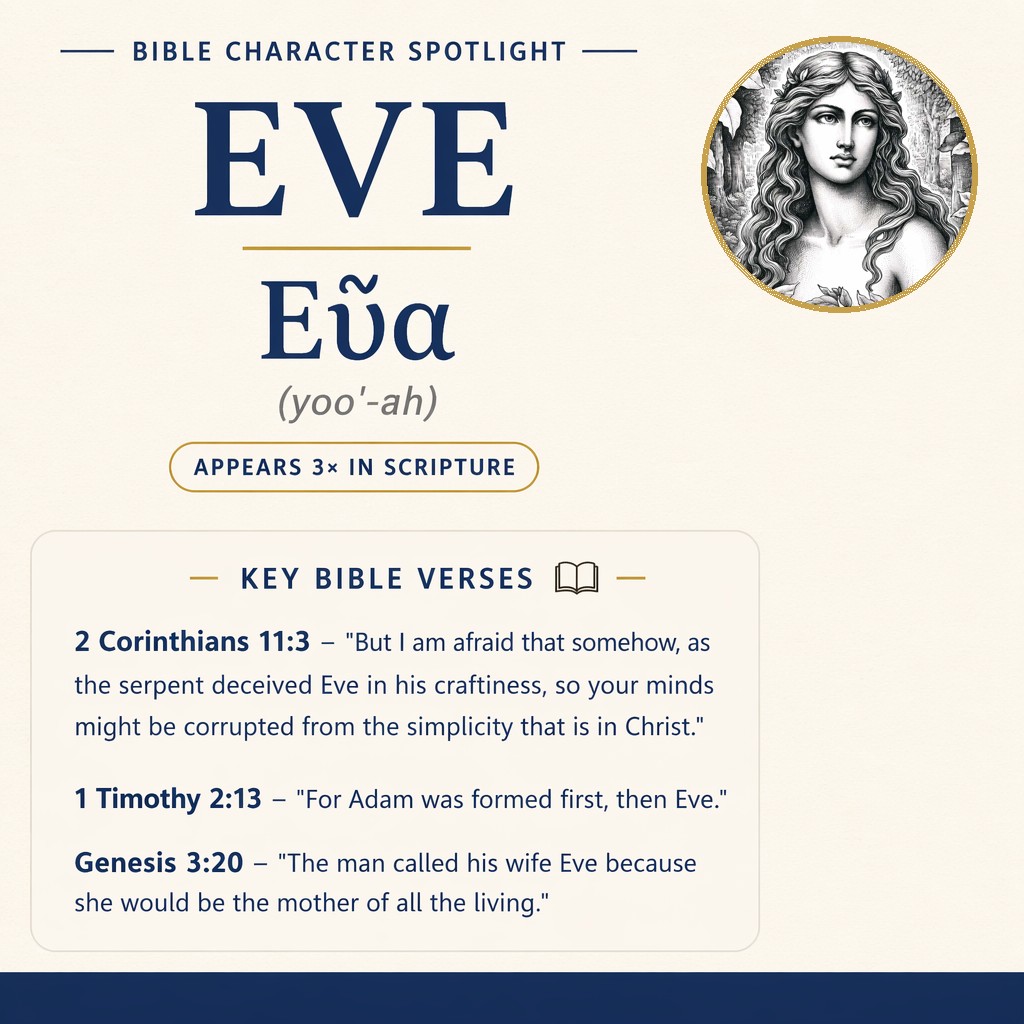 Who was Eve in the bible? - character overview