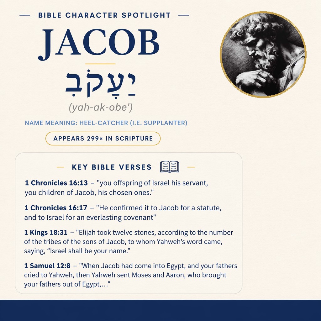 Who was Jacob in the bible? - character overview