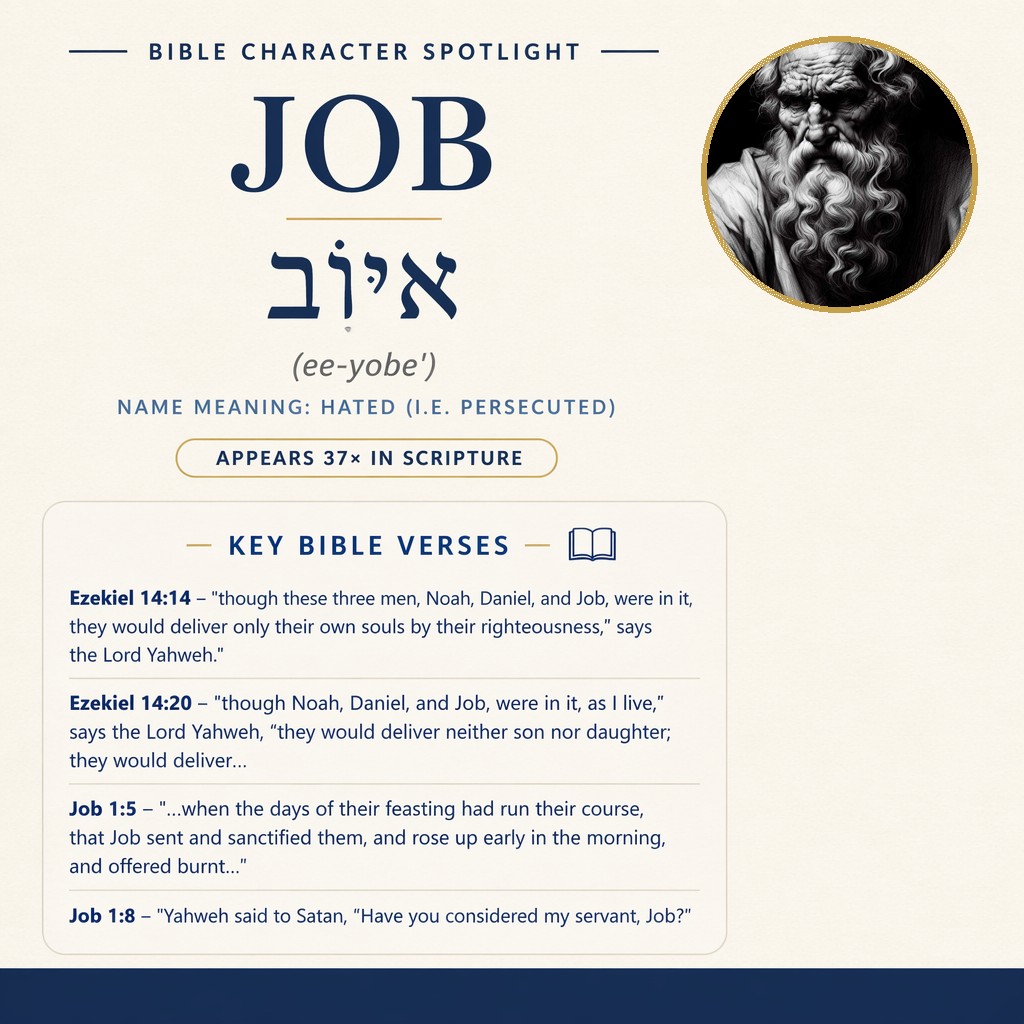 Who was Job in the bible? - character overview