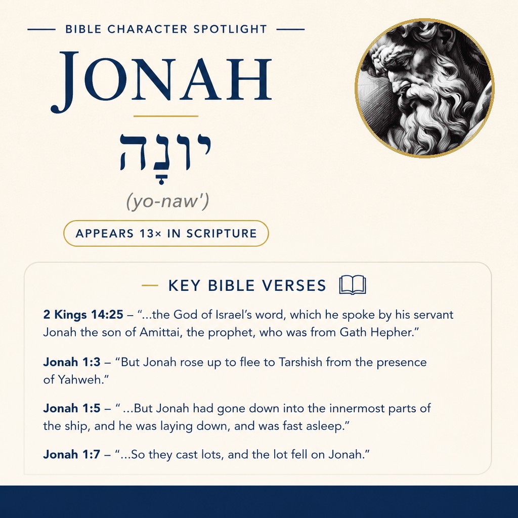 Who was Jonah in the bible? - character overview