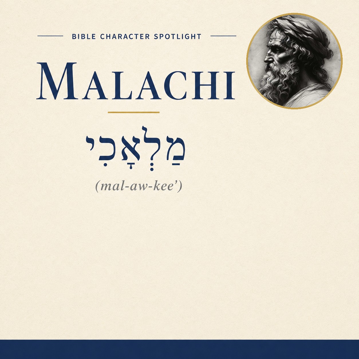 Who was Malachi in the bible? - character overview