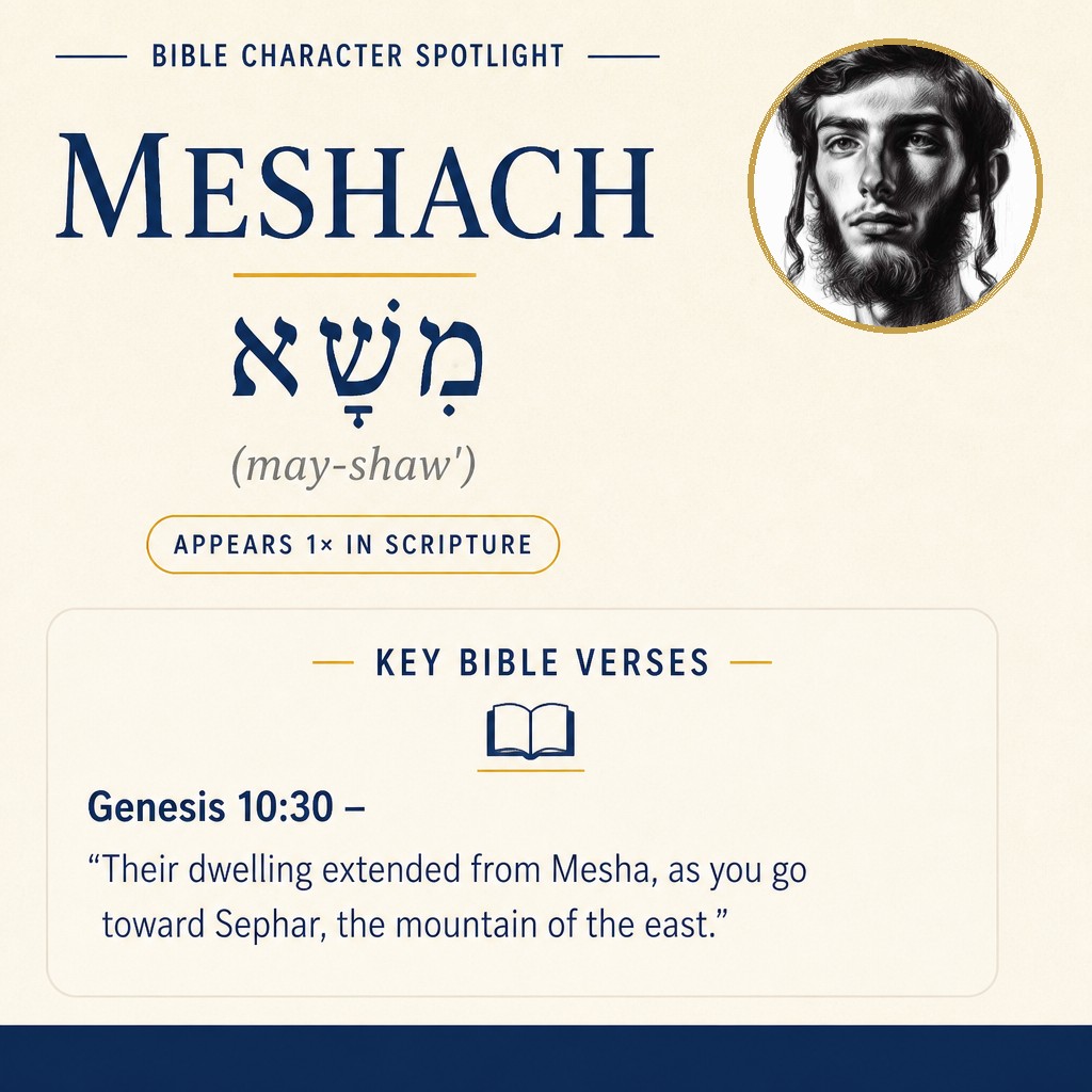 Who was Meshach in the bible? - character overview