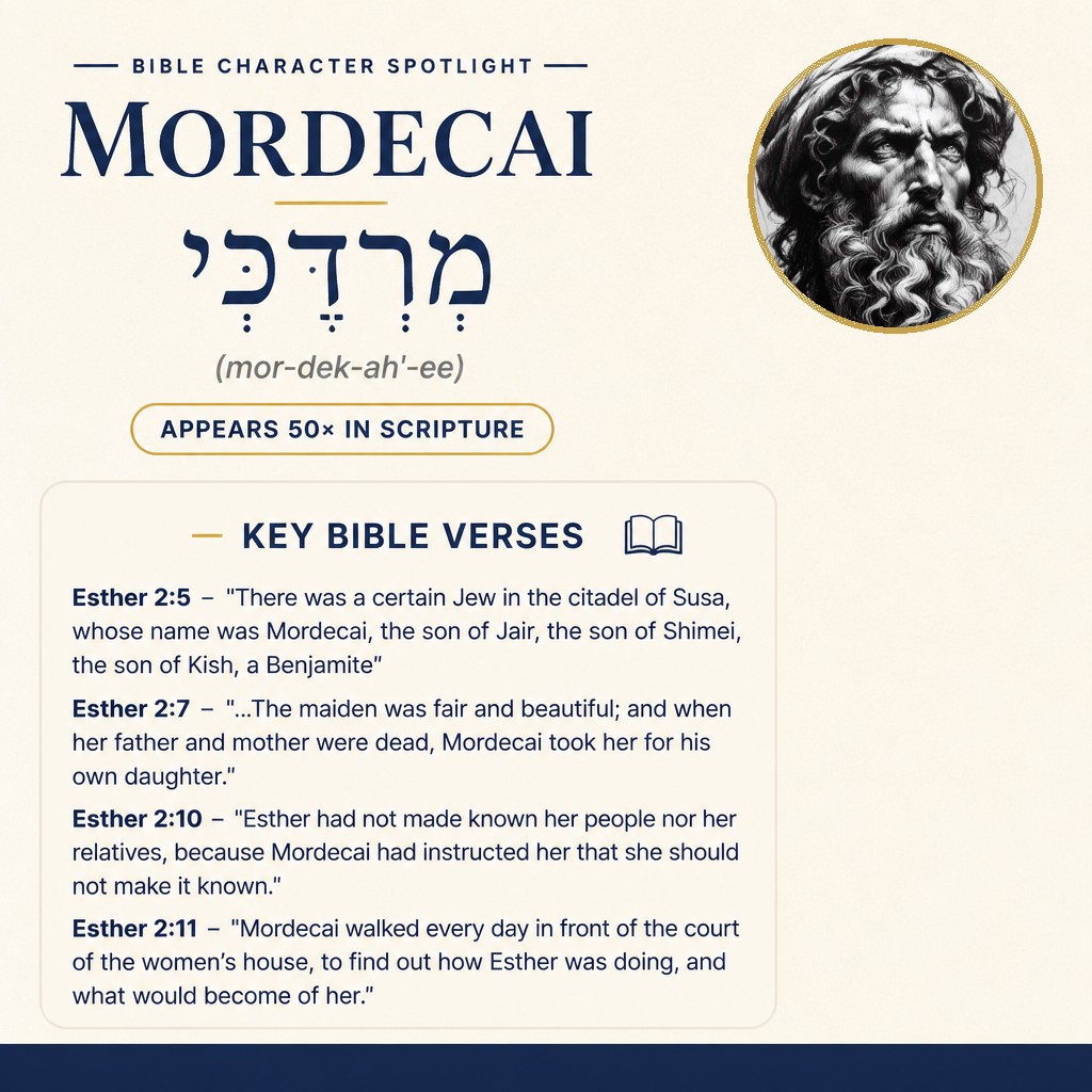 Who was Mordecai in the bible? - character overview