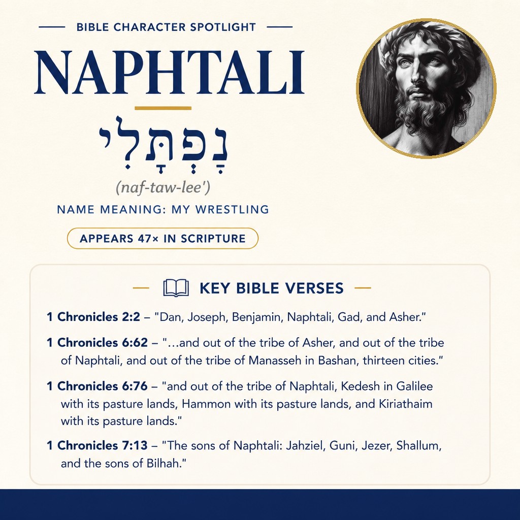 Who was Naphtali in the bible? - character overview