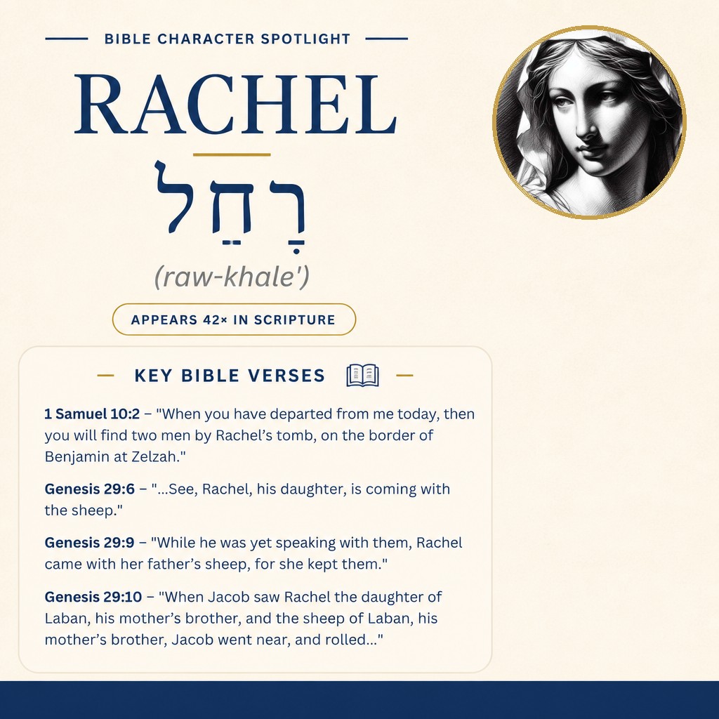 Who was Rachel in the bible? - character overview