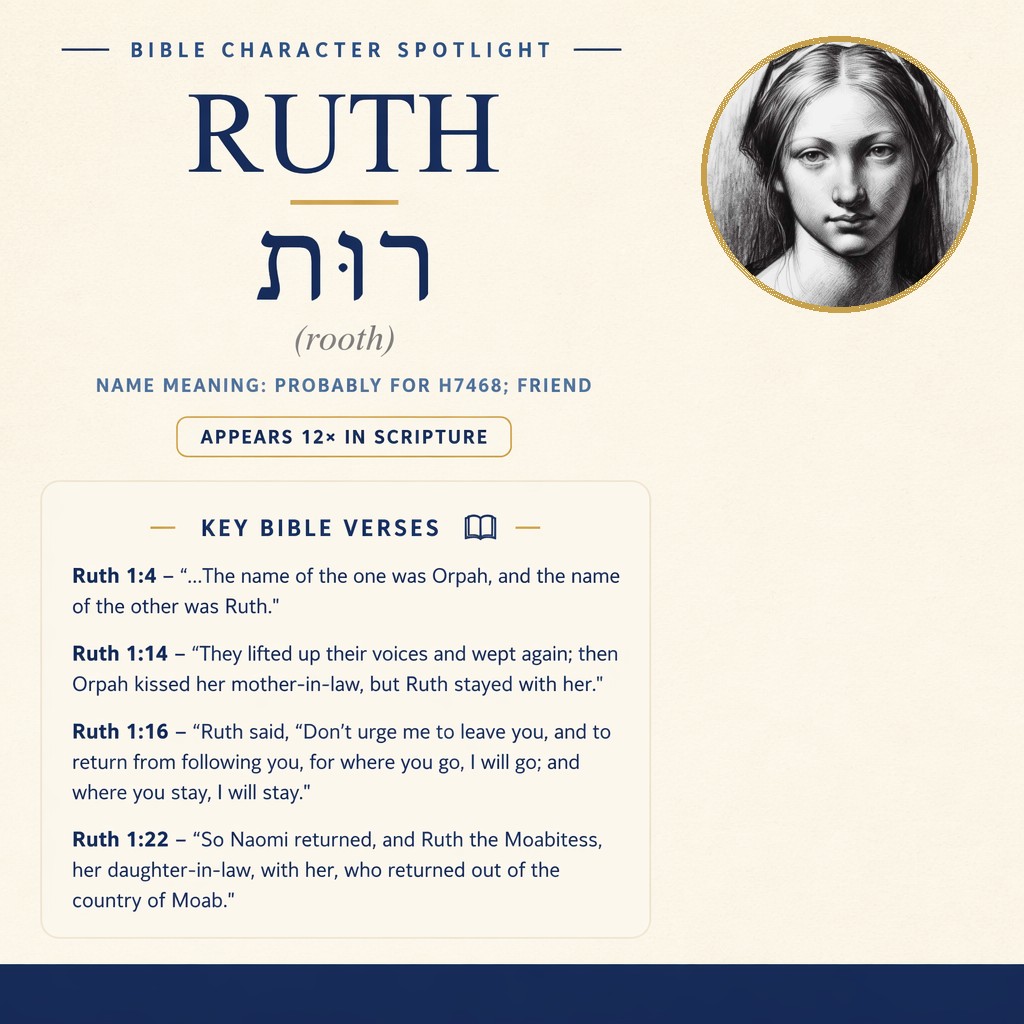 Who was Ruth in the bible? - character overview