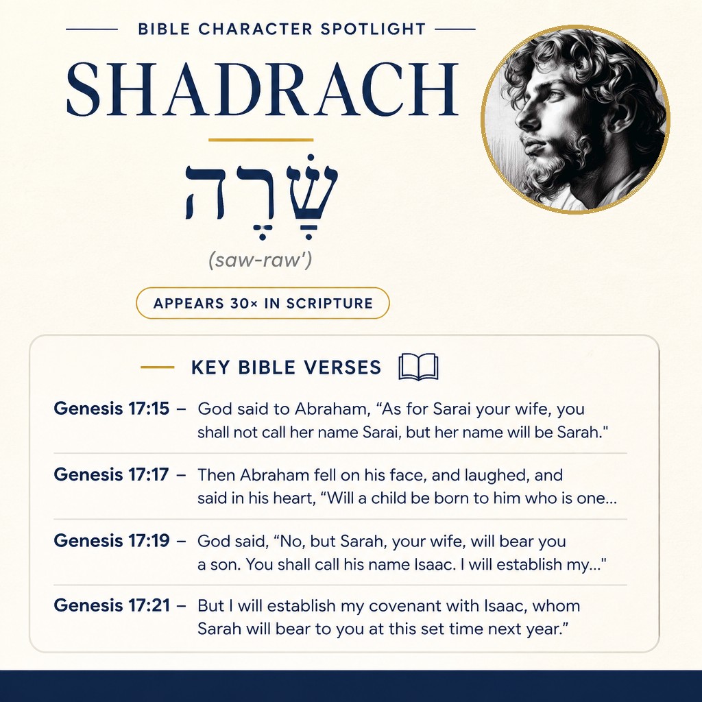 Who was Shadrach in the bible? - character overview