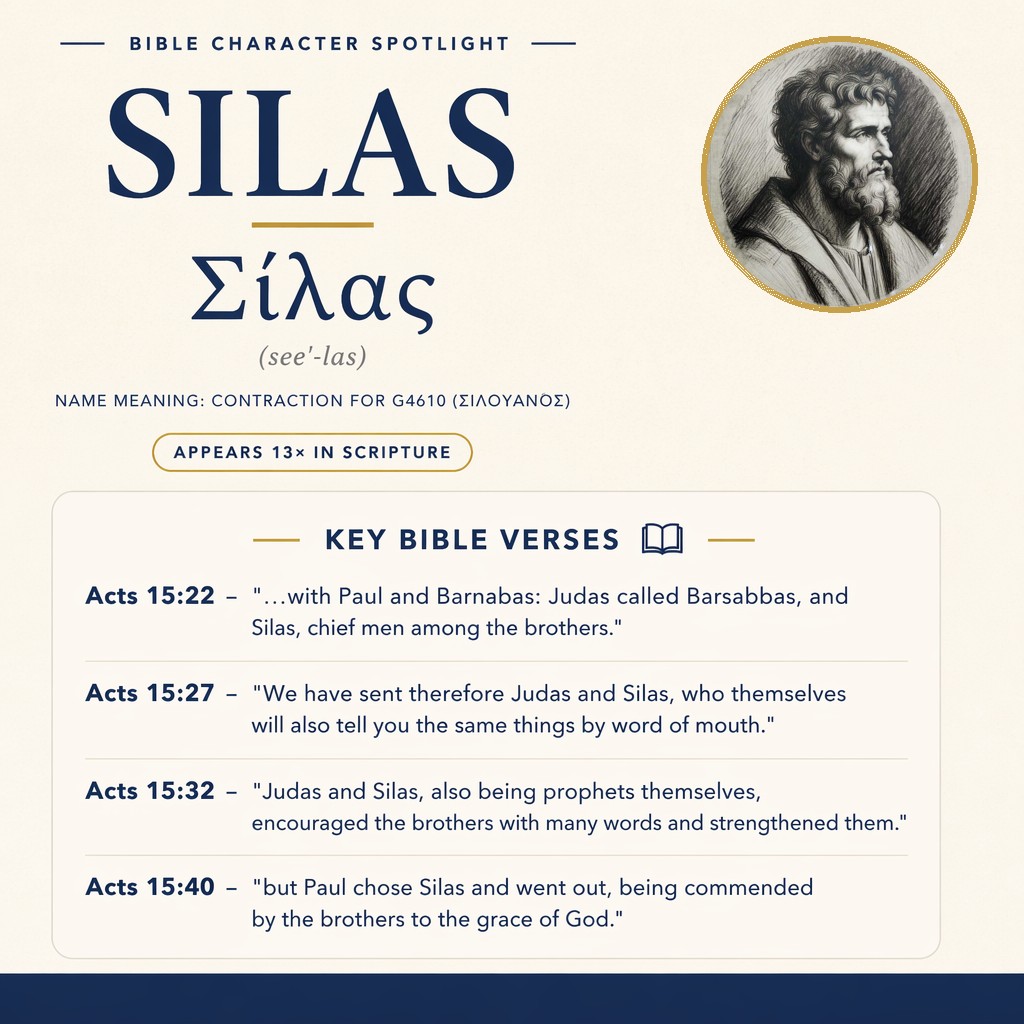 Who was Silas in the bible? - character overview